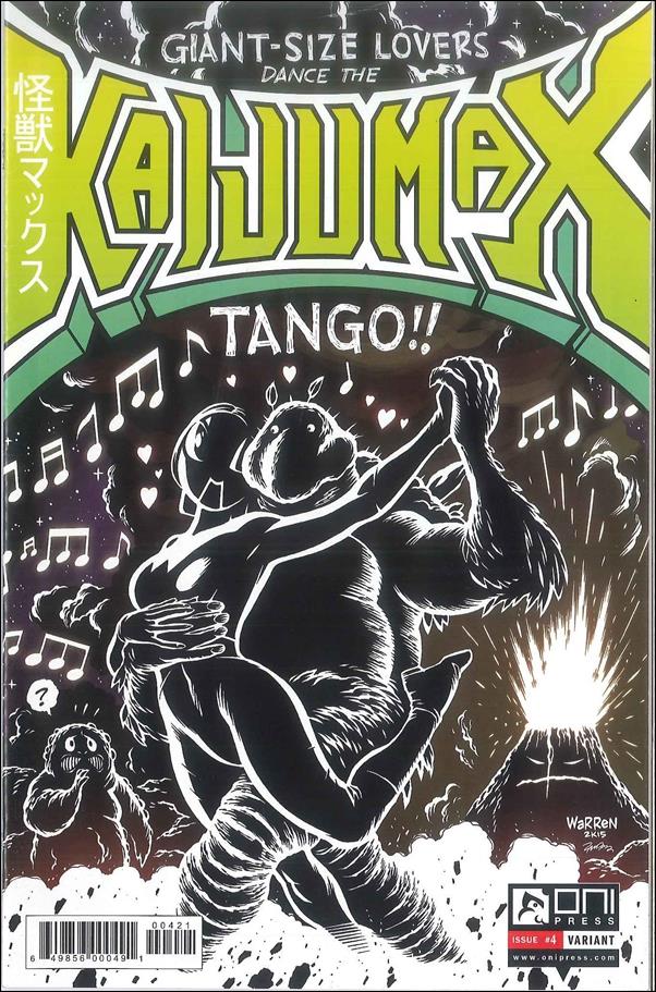Kaijumax issue 4-B Adam Warren Cover
