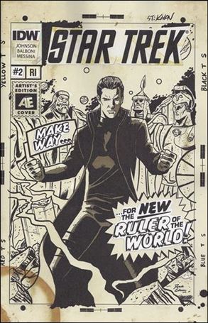 Star Trek: Khan issue 2-C Derek Charm 1:10 Artist's Edition Cover