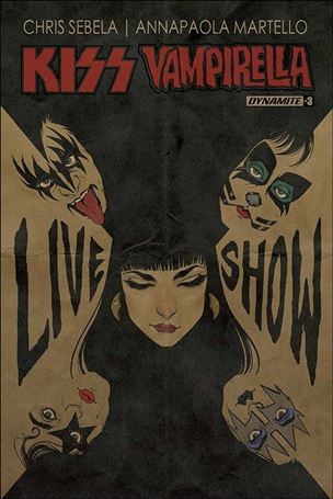 KISS / Vampirella issue 3-B Carli Ihde Cover