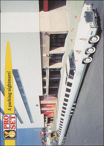 Guinness World Records (Base Set) card 5 A parking nightmare!