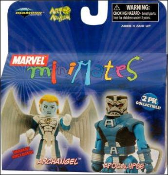 Marvel Minimates figure 54-B Archangel and Apocalypse