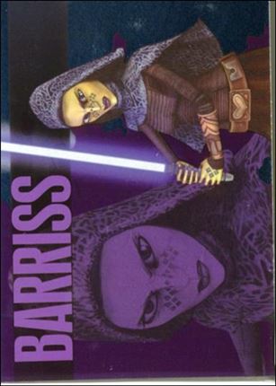 Star Wars: The Clone Wars Rise of the Bounty Hunters (Foil Character Subset) card 19 Barriss