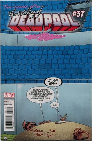 Deadpool (2013) issue 37-B Rocket Raccoon and Groot Cover