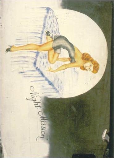 Vintage Aircraft Nose Art (Base Set) card 20 Night Mission