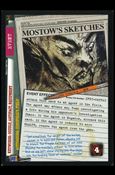 X-Files: 101361 (Base Set) card XF97-0455x1 Mostow's Sketches