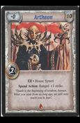 Warlord: Saga of the Storm card 47-B Artheon (Blue)