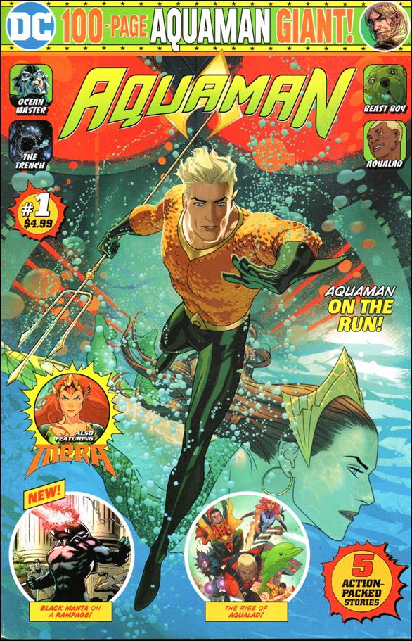 Aquaman Giant issue 1-B  Mass Market Edition Cover