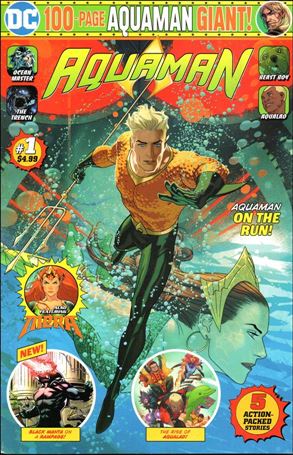 Aquaman Giant issue 1-B  Mass Market Edition Cover