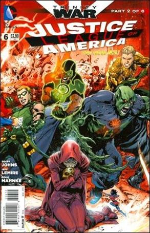 Justice League of America (2013)  issue 6-F Ivan Reis Connecting Red Cover (2nd Printing)