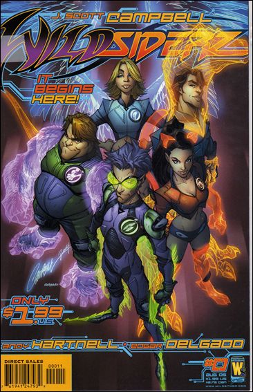 Wildsiderz issue 0 Standing Cover