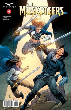 Musketeers issue 4-B Robert Atkins Cover