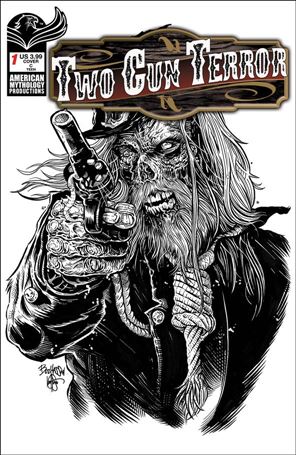 Two Gun Terror issue 1-C Buz Hasson Cover