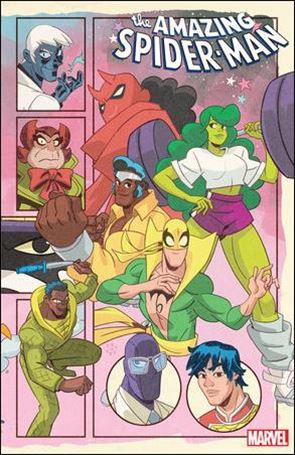 Amazing Spider-Man (2022) issue 40-J Sean Galloway Saturday Morning Connecting Cover