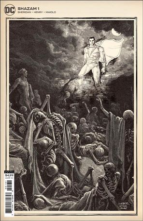 Shazam! (2021) issue 1-C Steve Lieber 1:25 Cardstock Cover