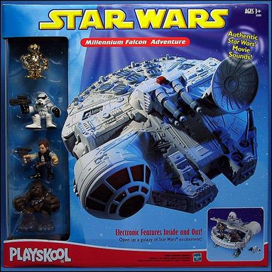 Star Wars Adventure Playsets figure 1 Millenium Falcon Adventure