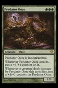 Magic the Gathering: Dark Ascension (Base Set) card 124 Predator Ooze