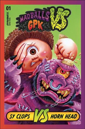 Madballs vs Garbage Pail Kids issue 1-C Joe Simko Trading Card Cover