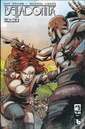 Belladonna: Fire & Fury issue 5 Nahuel Lopez Cover