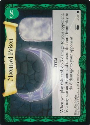 Harry Potter: Diagon Alley (Base Set) card 63 Moonseed Poison