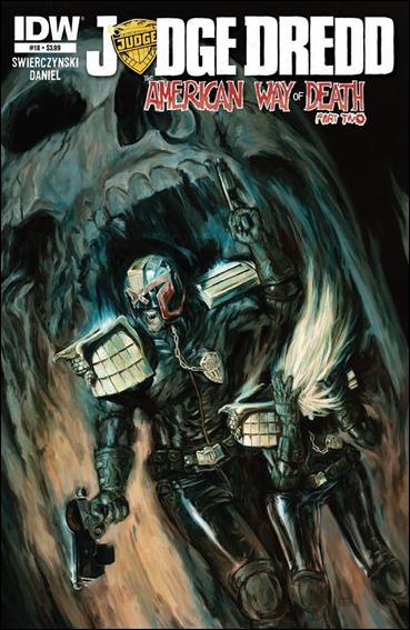 Judge Dredd (2012) issue 18 Shane Pierce Cover