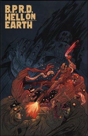 B.P.R.D. Hell on Earth (2012) issue 117-B James Harren BPRD 20th Anniversary 1:20 Cover