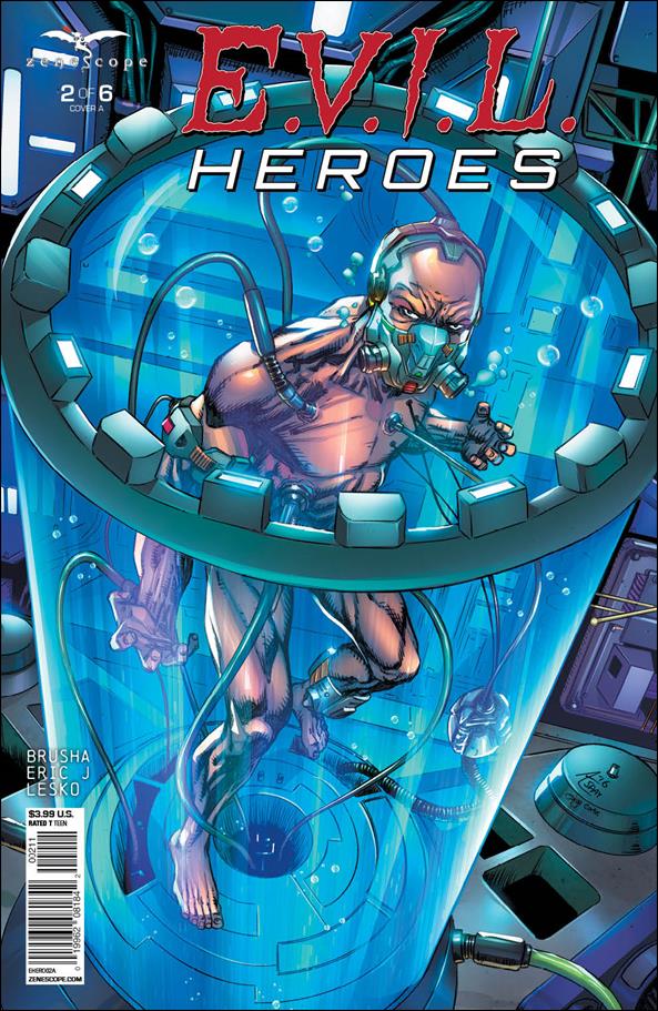 E.V.I.L. Heroes issue 2 Anthony Spay Cover