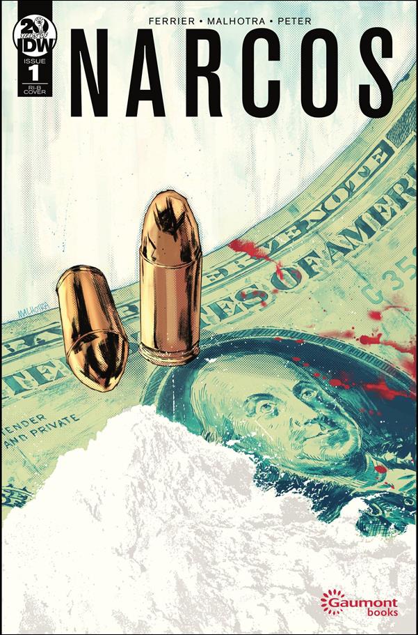 Narcos issue 1-C Vic Malhotra 1:25 Cover