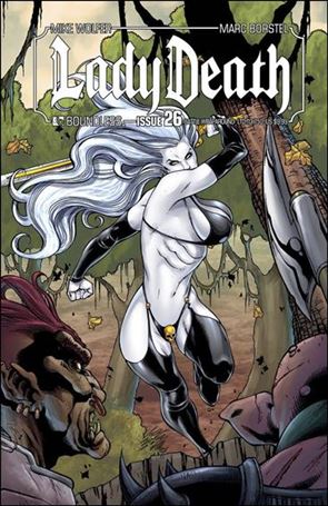 Lady Death (2010) issue 26-J Battle Wraparound Cover 1/750