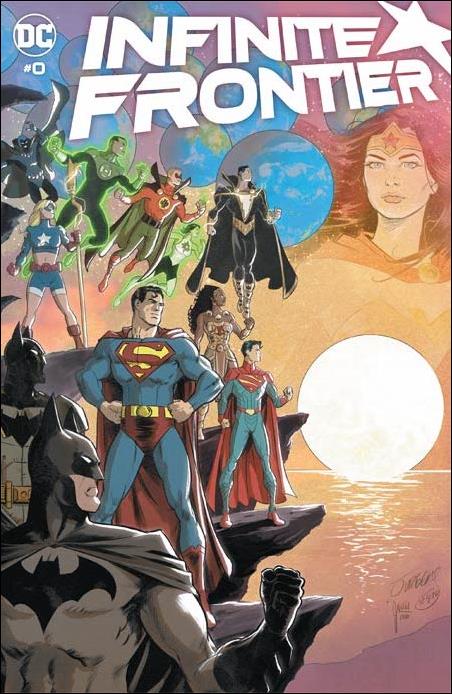 Infinite Frontier issue 0 Dan Jurgens Wraparound Cover