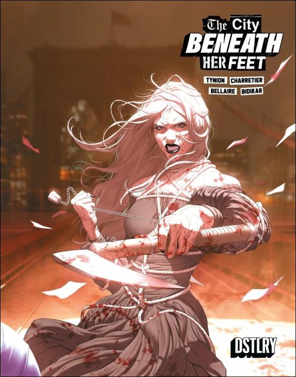 City Beneath Her Feet issue 2-B Mattia De Iulis Cardstock Wraparound Cover