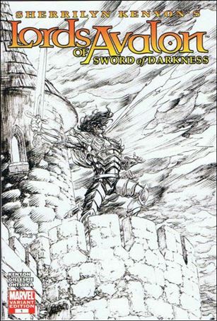 Lords of Avalon: Sword of Darkness issue 1-C Tom Grummett 1:25 Sketch Cover