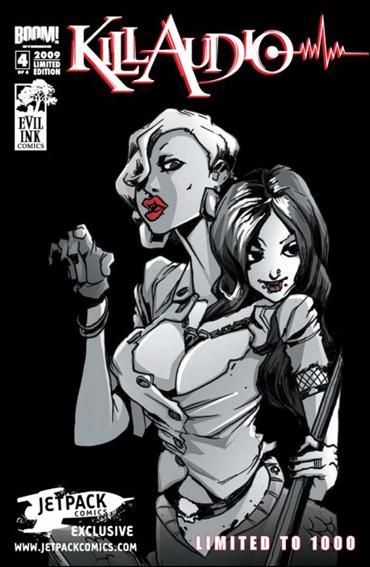 Kill Audio issue 4-C Jetpack Comics Cover 1/1000