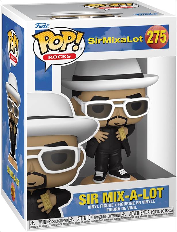 Pop! Rocks figure 275 Sir Mix-A-Lot