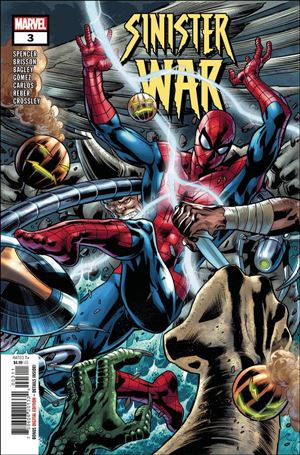 Sinister War issue 3 Bryan Hitch Cover