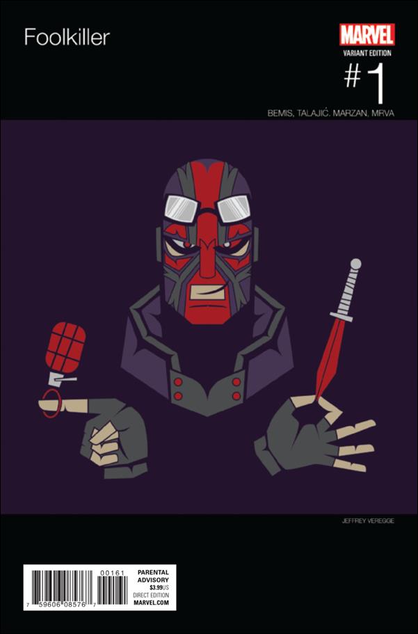 Foolkiller (2017) issue 1-F Jeffrey Veregge Hip Hop Cover