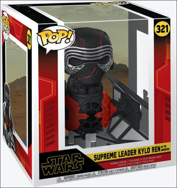 POP! Star Wars figure '321' Supreme Leader Kylo Ren in TIE Whisper