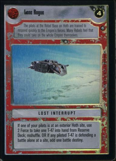 Star Wars: Reflections II: Expanding the Galaxy (Base Set) card 119 Lone Rogue