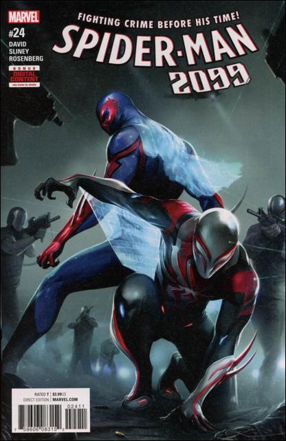 Spider-Man 2099 (2015) issue 24 Francesco Mattina Cover