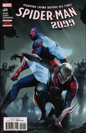 Spider-Man 2099 (2015) issue 24 Francesco Mattina Cover