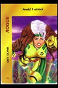 Marvel OverPower (Base Set) card nn183 Rogue: Sky Soar