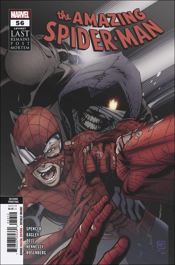 Amazing Spider-Man (2018) issue 56-F Second Printing Cover