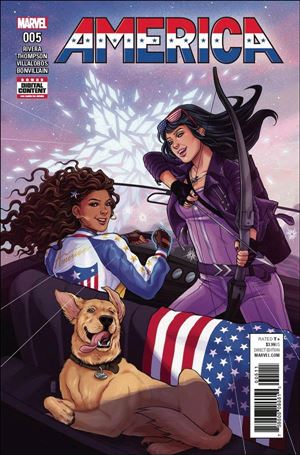 America (2017) issue 5 Jen Bartel Cover