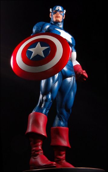 Marvel Statues (Bowen) item 99 Captain America (Classic) 1/25000