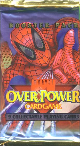 Marvel OverPower card 2-C Spider-Man Sealed Pack