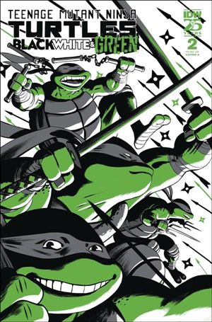 Teenage Mutant Ninja Turtles: Black, White, & Green issue 2 Javier Rodríguez Cover