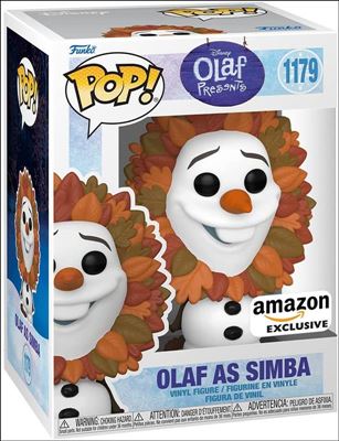POP! Disney figure 1179 Olaf as Simba Amazon Exclusive