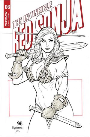Invincible Red Sonja issue 6-D Frank Cho Cover