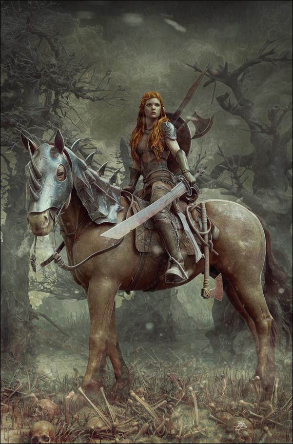 Red Sonja (2023) issue 6-K Björn Barends 1:15 Virgin Cover
