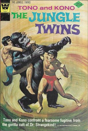 Jungle Twins issue 11-B Whitman Cover