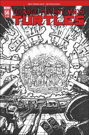 Teenage Mutant Ninja Turtles (2011) issue 56-E Kevin Eastman Cover (2nd Printing) 1/1500